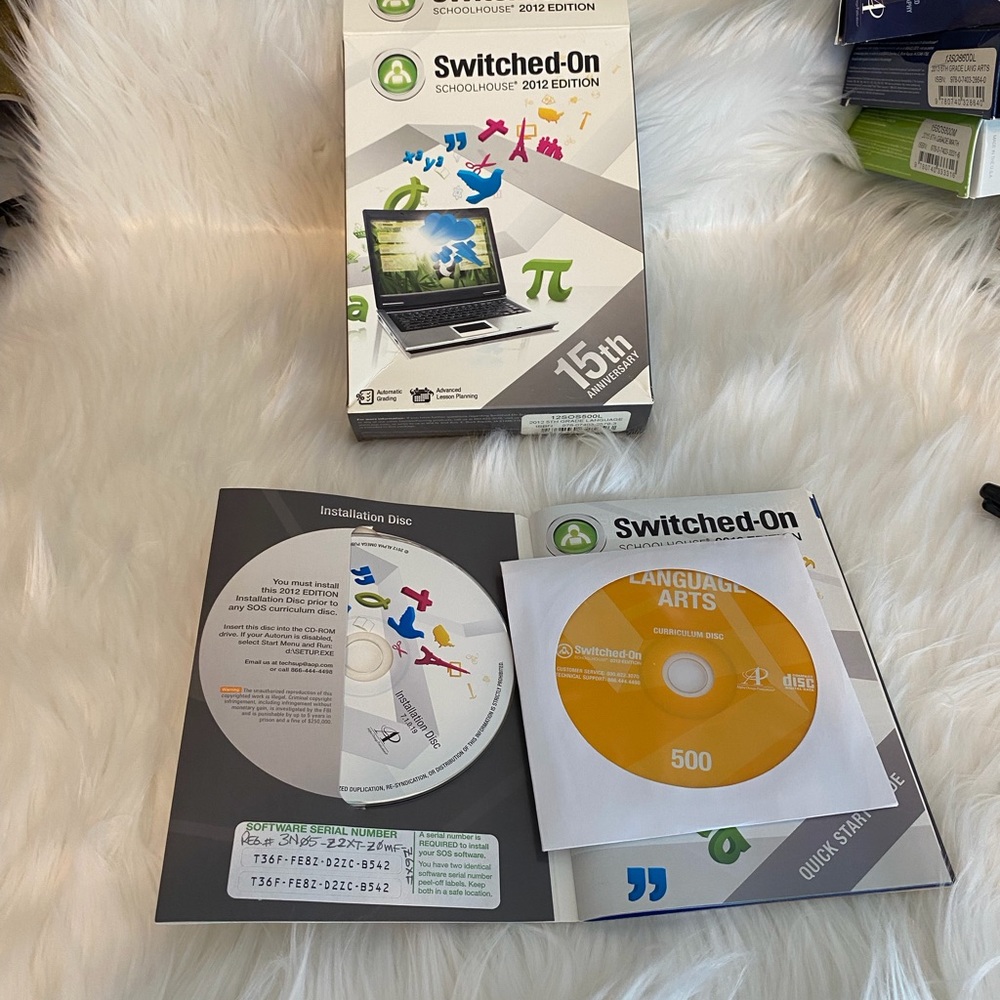 Switched on Schoolhouse 5th grade Language Arts